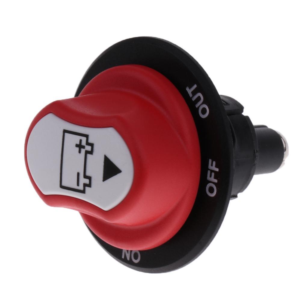 Mini Battery Switch 3 Position Replacement for Boat RV Marine