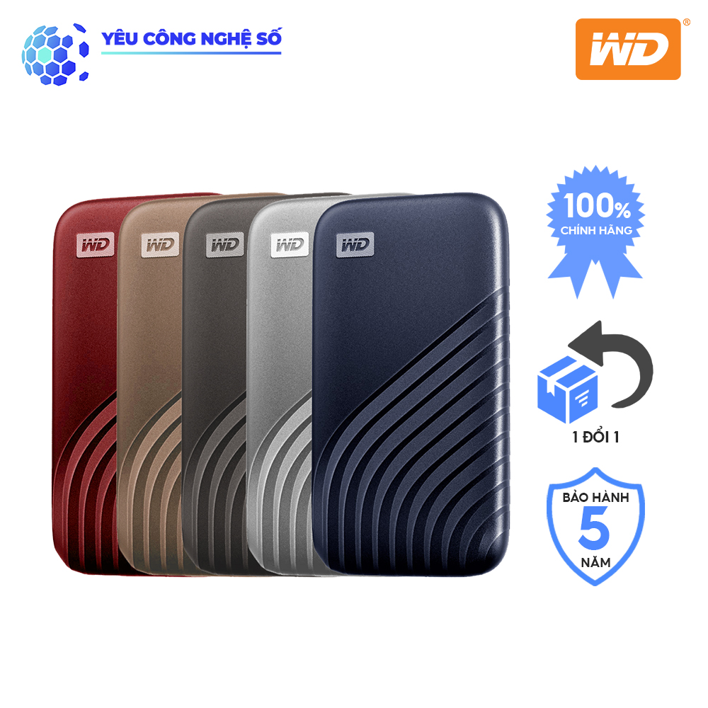 Ổ Cứng Di Động My Passport SSD 1TB New Hàng Chính Hãng