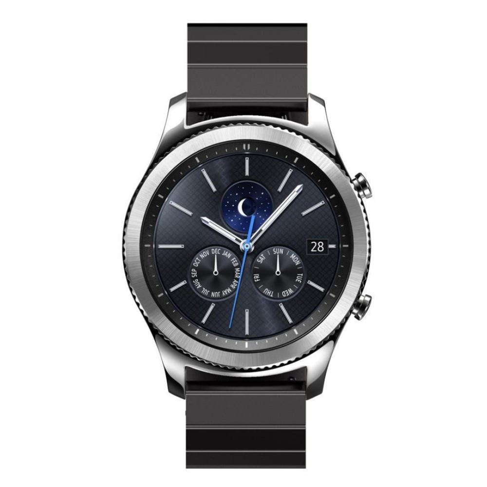 Dây Thép Đen Khối Cho Galaxy Watch (Size 22mm)