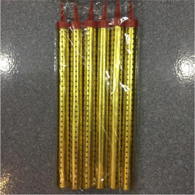 Nến phụt sinh nhật - 6 cây/1 vỉ