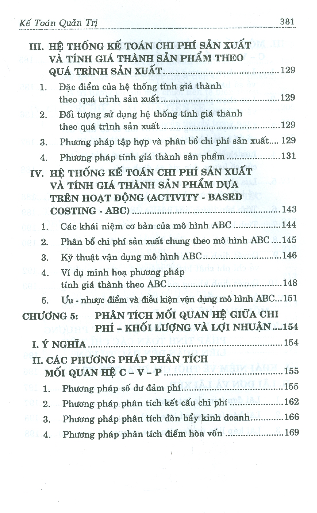 Giáo Trình Môn Học Kế Toán Quản Trị