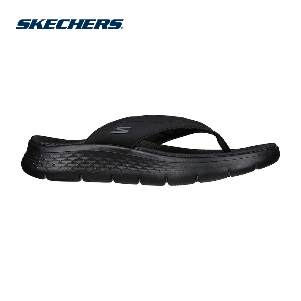 Skechers Nam Dép Xỏ Ngón Đi Bộ Giặt Máy Được, Thường Ngày, Đi Học, Đi Làm On-The-GO GOwalk Flex Vallejo Walking Flex, Machine Washable, Ultra Go - 229202-BBK