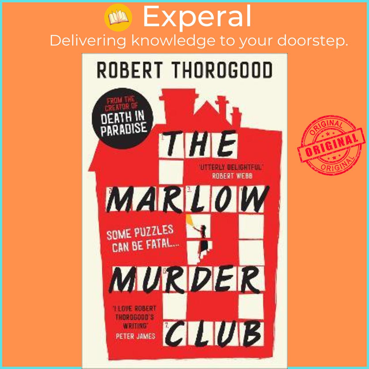 Hình ảnh Sách - The Marlow Murder Club by Robert Thorogood (UK edition, paperback)