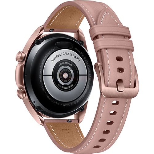 Đồng hồ thông minh Samsung Galaxy Watch 3 viền thép dây da - Hàng chính hãng