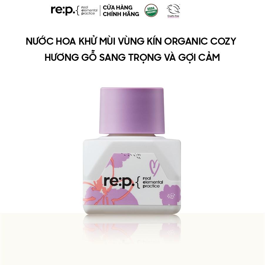 Nước Hoa Vùng Kín Organic Cozy Hương Gỗ Sang Trọng Và Gợi Cảm RE:P Natural Herb Inner Balance Cosy 5ml