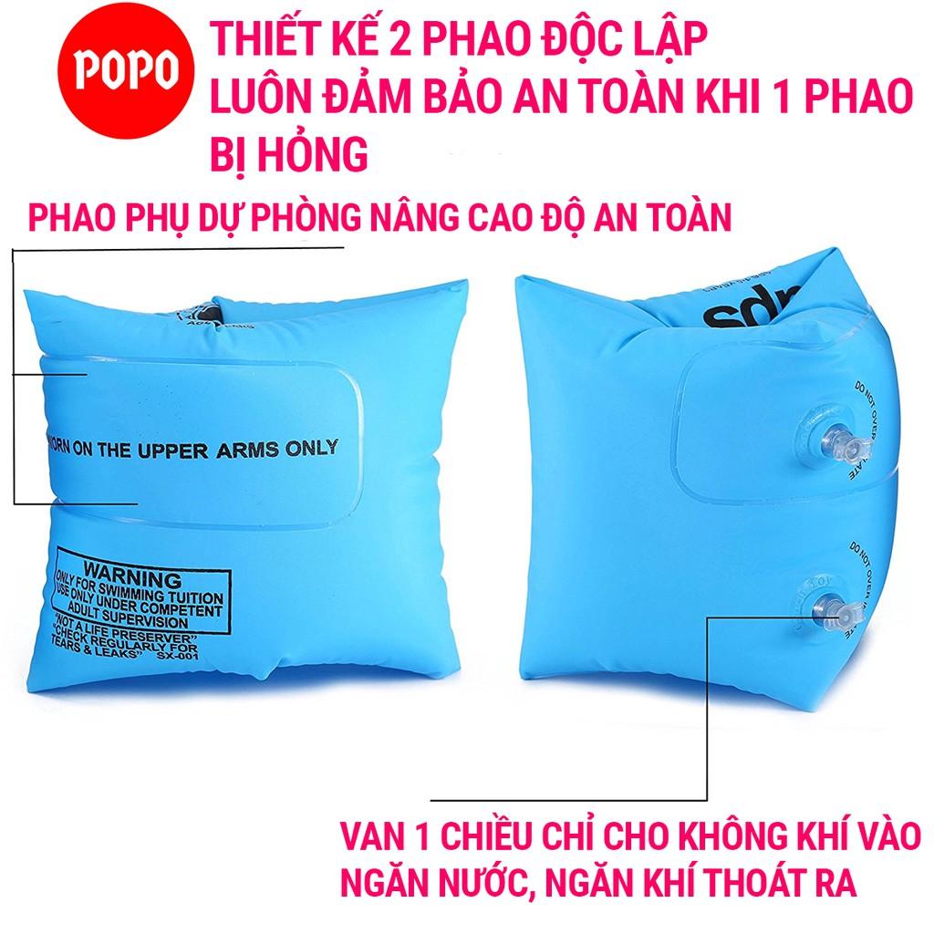 Phao đeo tay tập bơi cho trẻ em, người lớn phao bơi cho bé SPORTY an toàn, chất lượng chuẩn EU