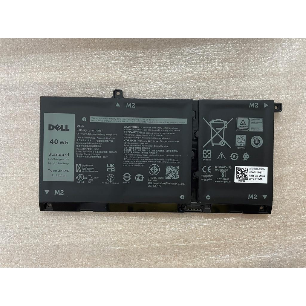 PIN MÁY TÍNH DÀNH CHO DELL LATITUDE 3410 3510 Vostro 5300 5401 5501 Inspiron 5300-JK6Y6- 40WH