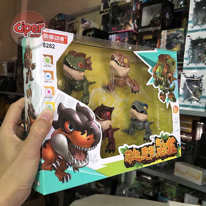 Mô hình Khủng Long T-Rex Biến Hình 8282