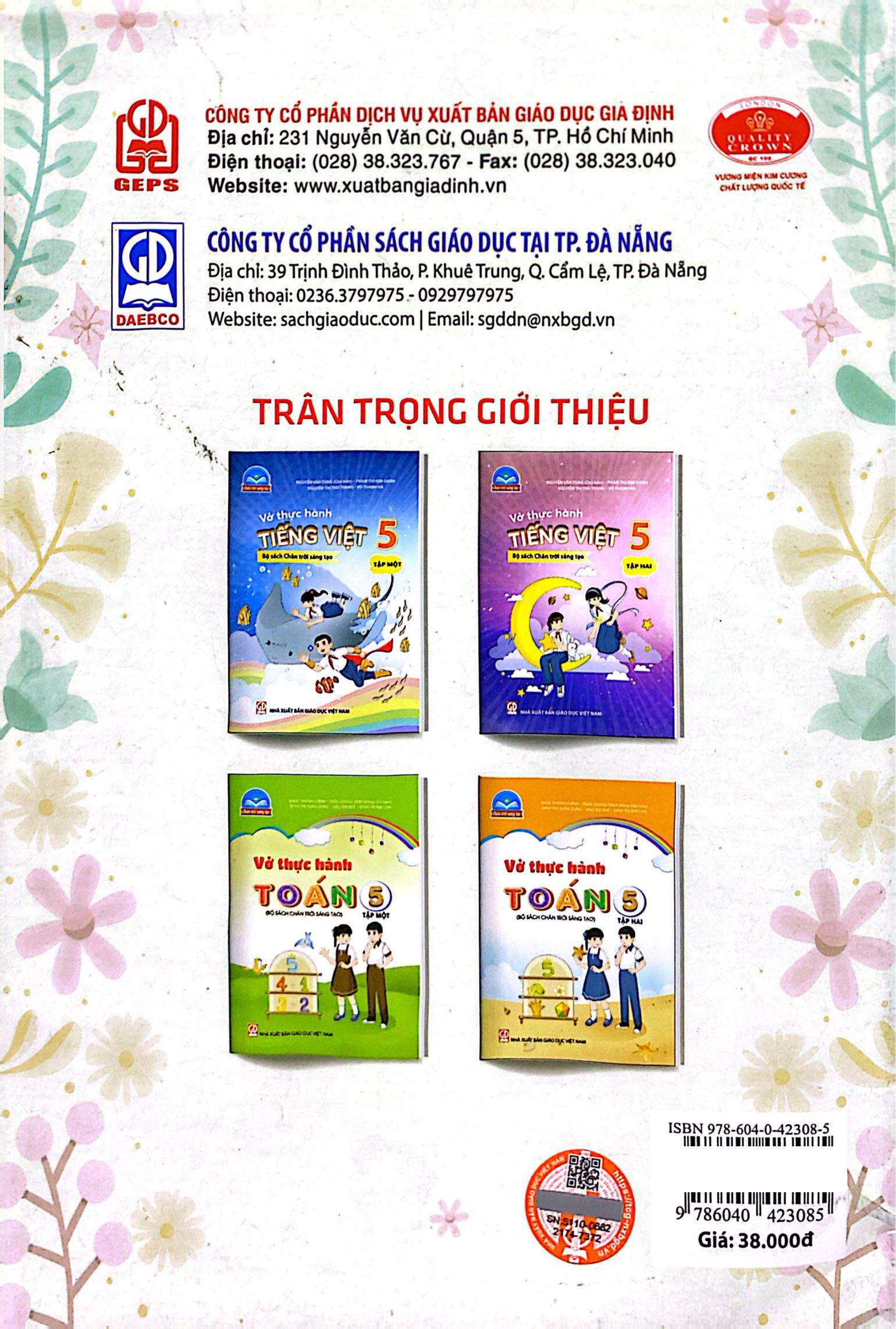 Sách - Vở Thực Hành Tiếng Việt 5 - Tập 2 (Chân Trời) - ảnh 10