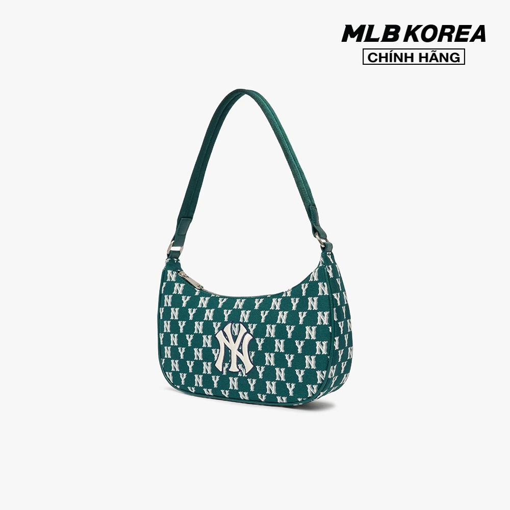 MLB - Túi đeo vai chữ nhật Classic Monogram Jacquard Hobo 3ABQS102N