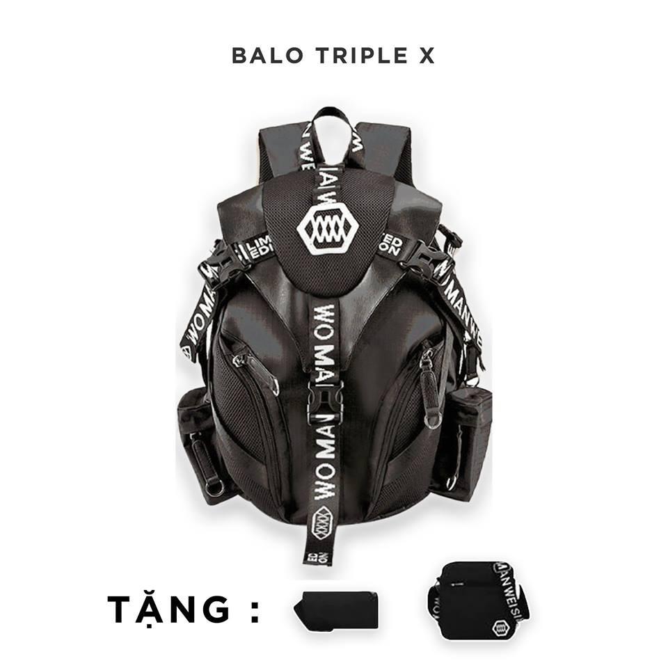 Balo tích hợp, Mua 1 được tặng 3, Balo thời trang cá tính, balo unisex