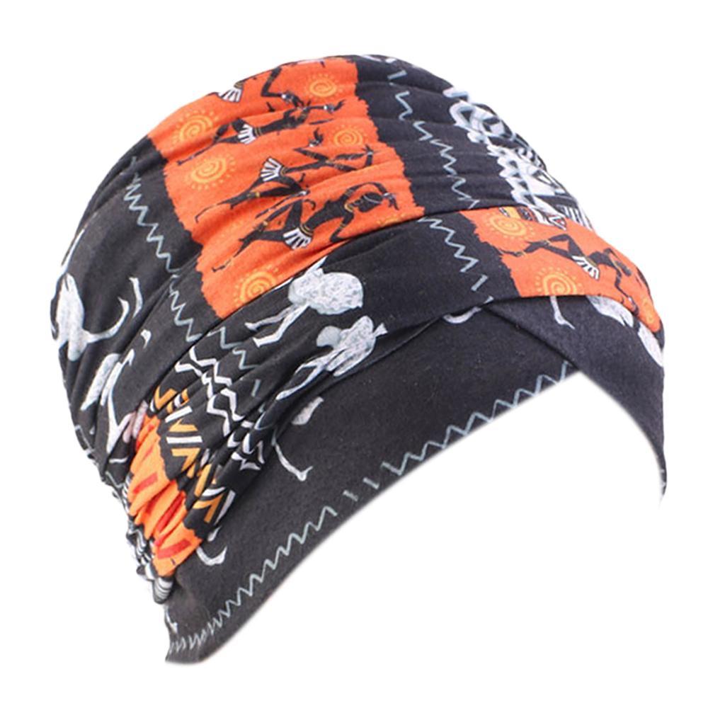 Ethnic Style Beanie Cap Hat Chemo Cap Skull Cap for Women