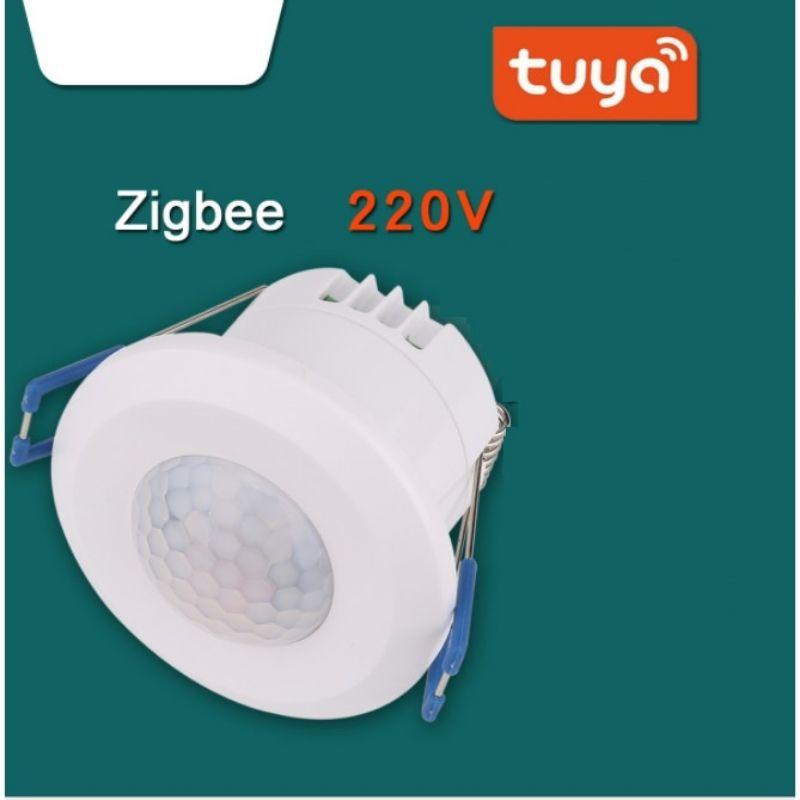 Cảm biến chuyển động âm trần Zigbee Tuya nguồn 220V