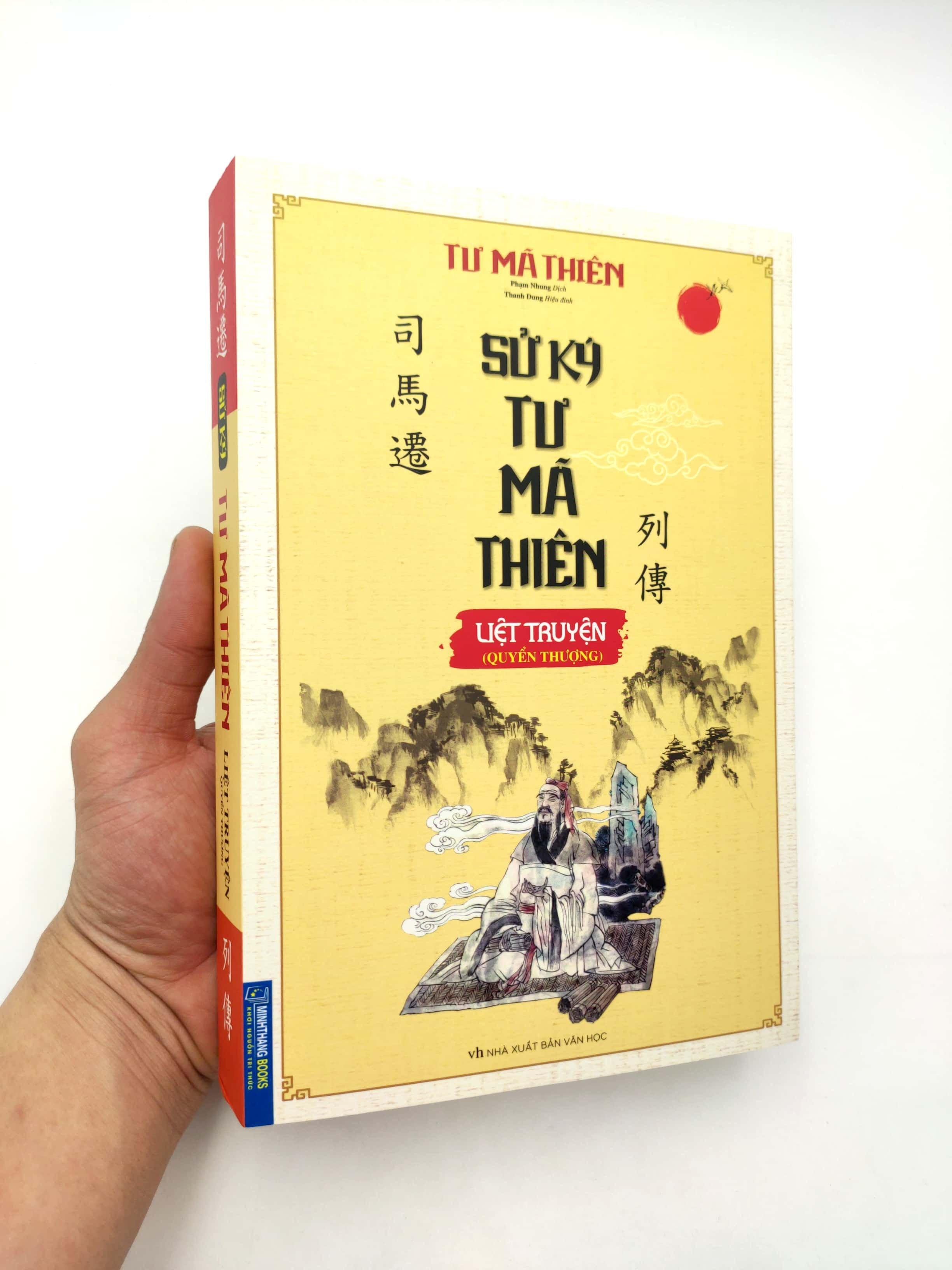 Sử Ký Tư Mã Thiên Liệt Truyện (Quyển Thượng)