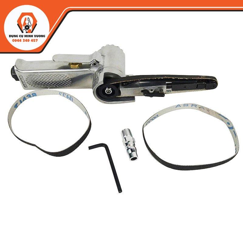 Bộ Máy Mài Góc Khí Nén 3 / 8 "Kèm Đai Giấy Nhám Chuyên Dụng