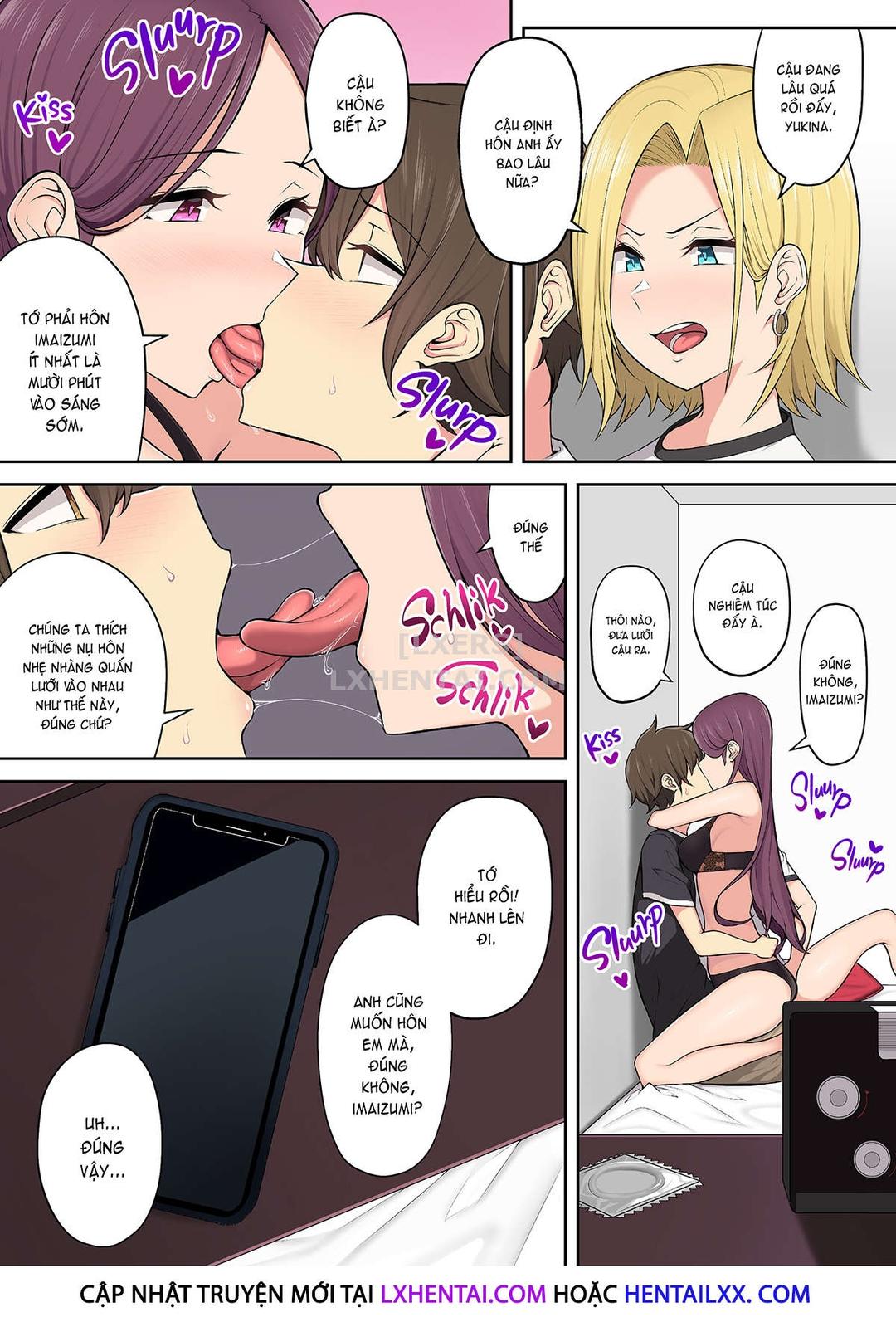 imaizumi đưa cả bầy gyaru về nhà mình chapter 3 4