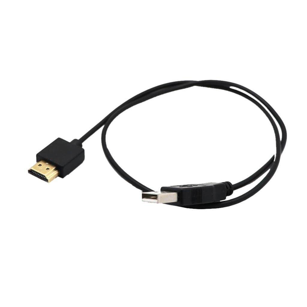 Qty 3 USB to HDMI Video Cable Adapter Converter for PC Laptop HDTV LCD 0.5m