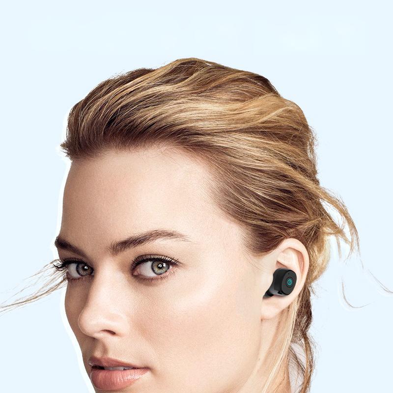 Phong cách mới nhất Airoda CVC giảm tiếng ồn chủ động tws Tai nghe Bluetooth sạc khẩn cấp kho báu thể thao tai nghe không dây vô hình Tai nghe HiFi