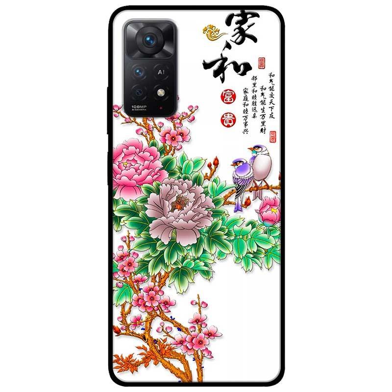 Ốp lưng dành cho Xiaomi Redmi Note 11 Pro 5G - Hoa Mẫu Đơn