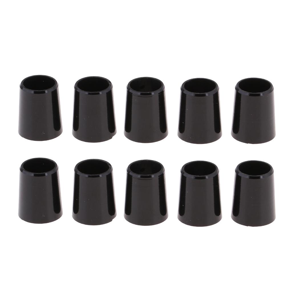 10pcs Black Golf Shaft Sleeve Ferrules.370 Irons Putter Cap Adapter Ring