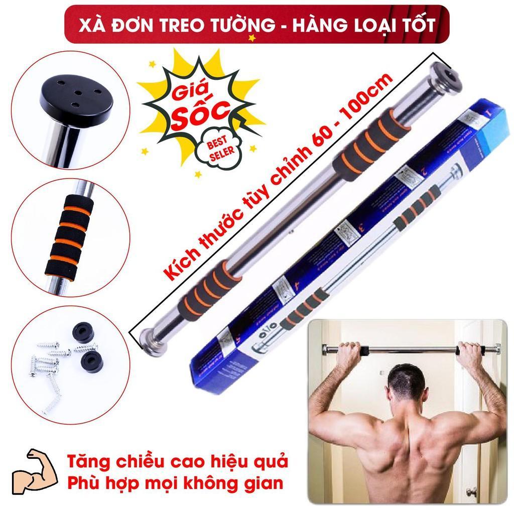 Xà Đơn Gắn Cửa Xà Đơn 60Cm Và 100Cm Hàng Hot 2019 Loại Xịn - Loại Tốt