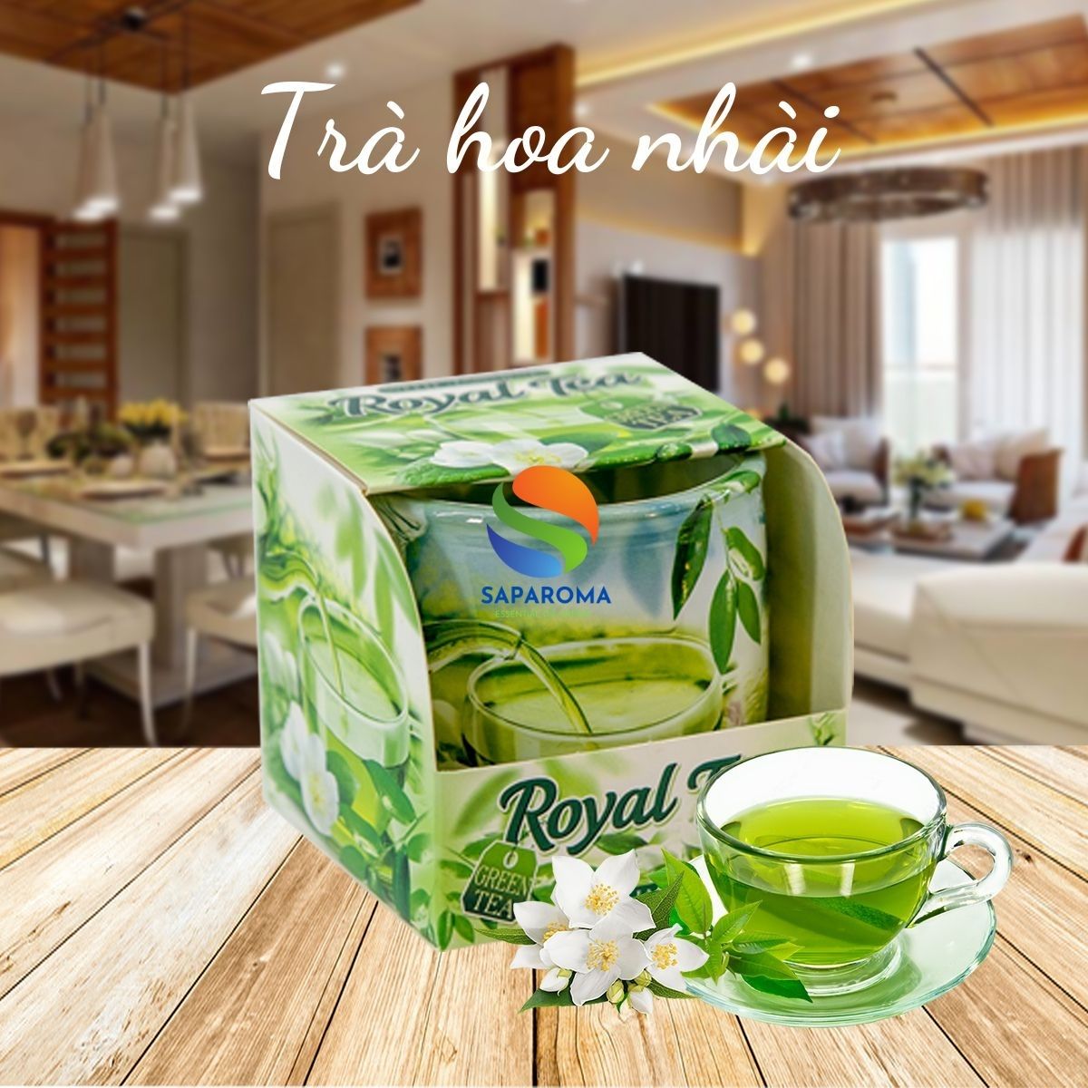 Ly nến thơm tinh dầu Bartek Royal Tea 100g QT025833 - trà hoàng gia, nến trang trí, thơm phòng, thư giãn, Hỗ trợ khử mùi (giao mẫu ngẫu nhiên)