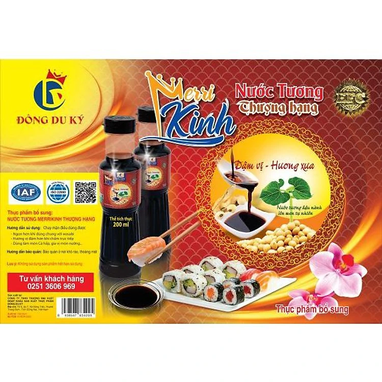 NƯỚC tương MERRI KINH 200ml