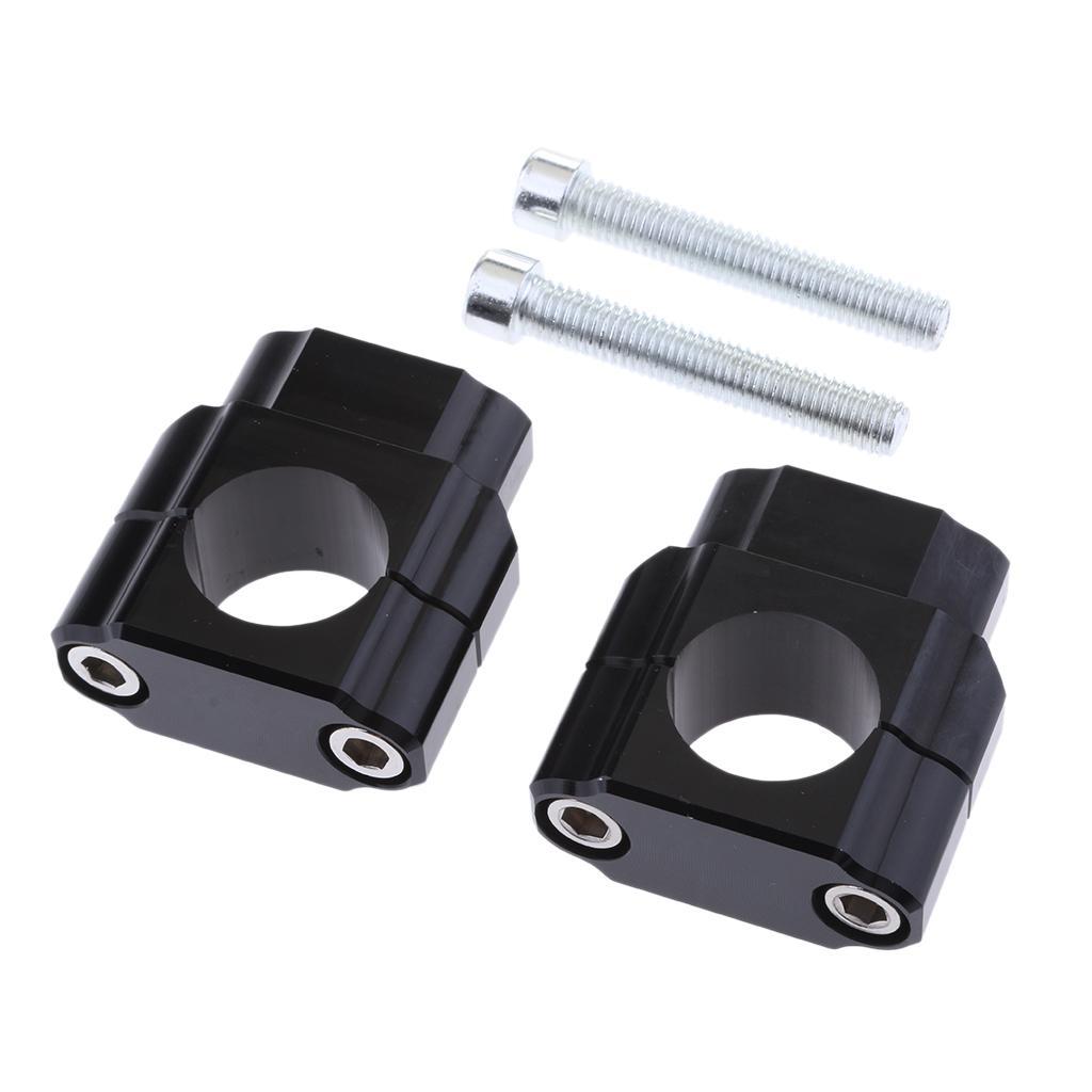 Motorbike Universal Handlebar Mount Clamp Riser Adaptor 28mm Aluminum