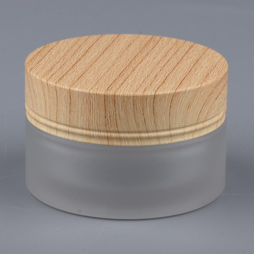 2 Pieces Empty Pot Cosmetic Bottle Makeup Tin Cream Lotion Container