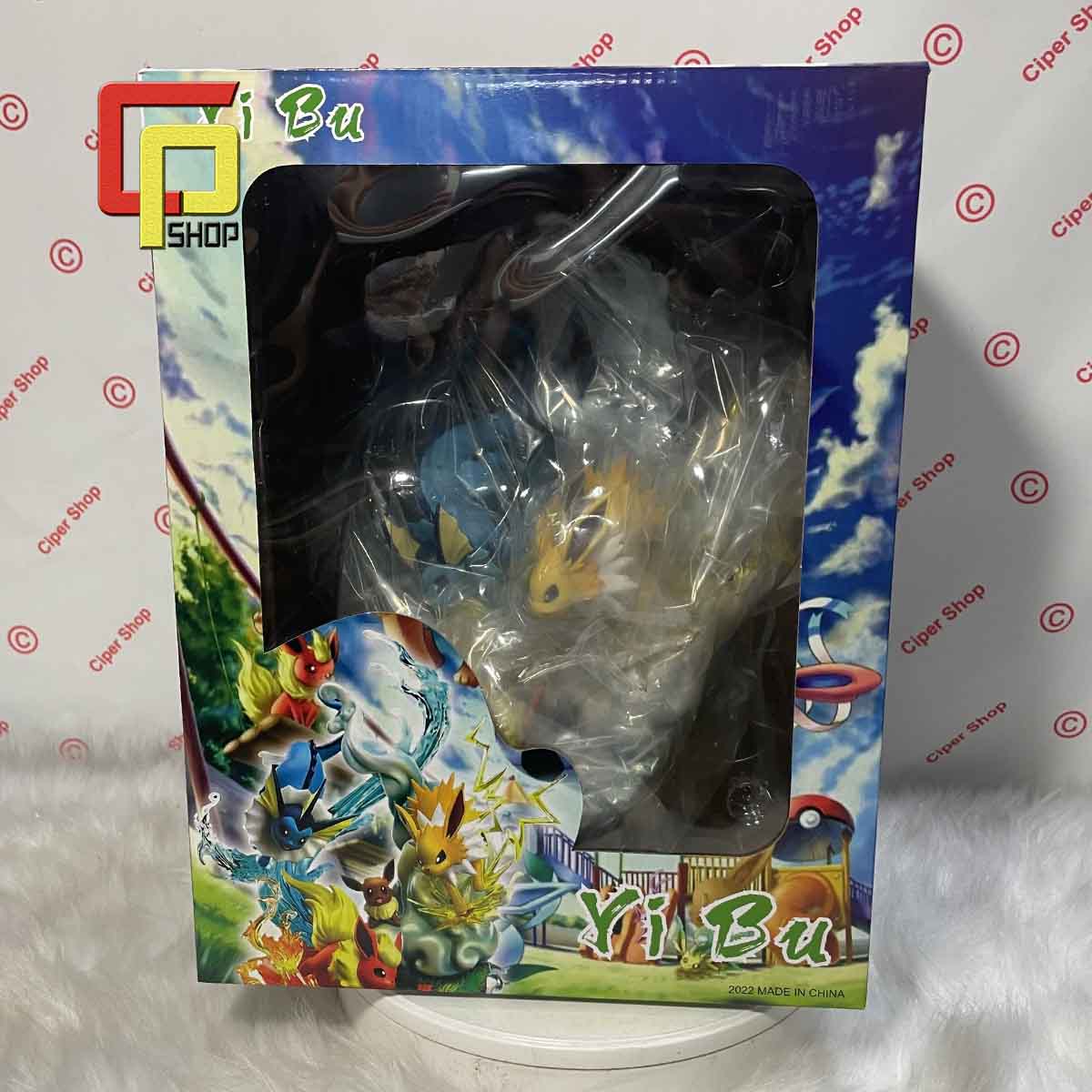 Mô hình Eevee Pokemon tiến hóa - Có Led - Figure Pokemon hệ tiến hóa