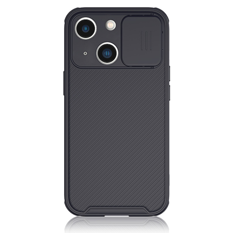 Ốp Lưng Kéo Nắp Hỗ Trợ Sạc Từ Tính Dành Cho Iphone 12 13 14 15 12 Pro 12 Pro Max 13 Mini 13 Pro 13 Pro Max 14 Plus 14 Pro 14 Pro Max 15 Plus 15 Pro 15 Pro Max - Hàng Chính Hãng - Đen - 14