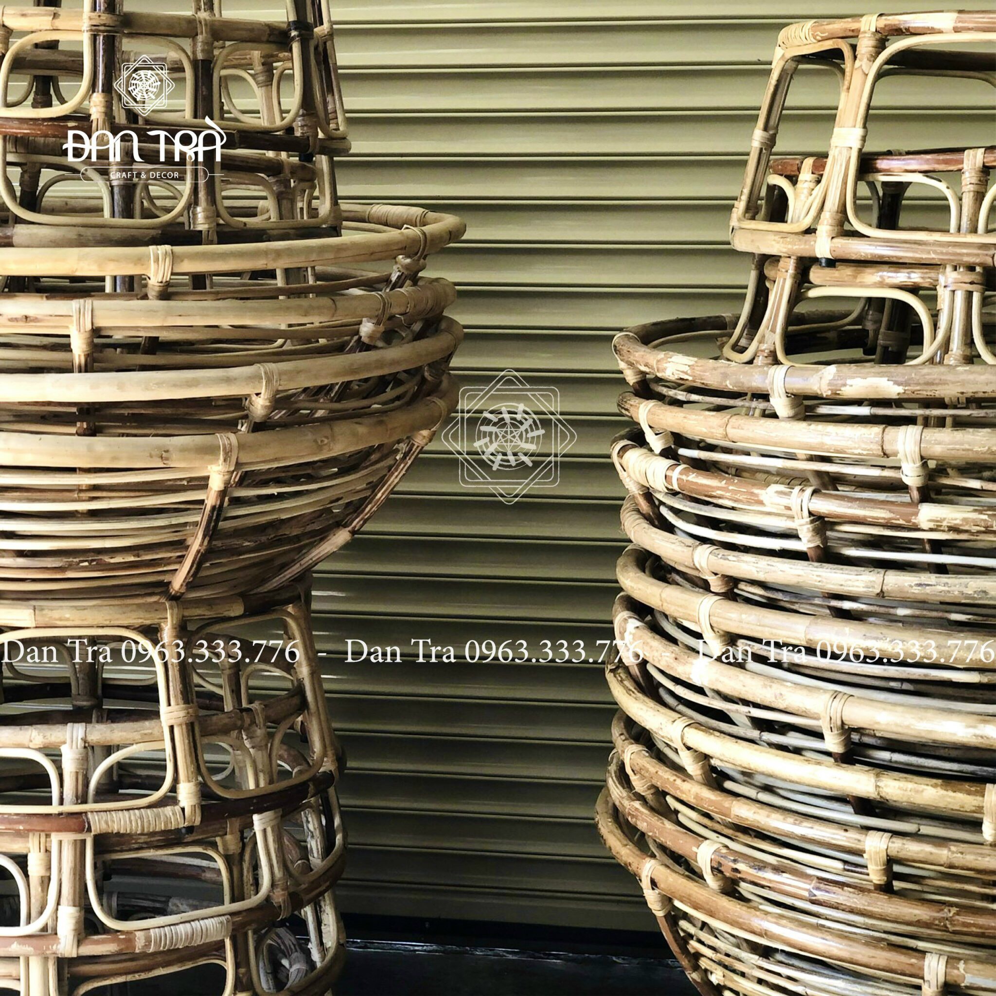KHUNG GHẾ THƯ GIÃN PAPASAN " 100CM " KÈM NỆM CANVAS CAO CẤP - Nội Thất Mây Tre Đan