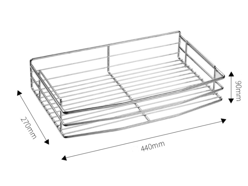 Kệ góc liên hoàn góc tủ bếp INOXEN HS02