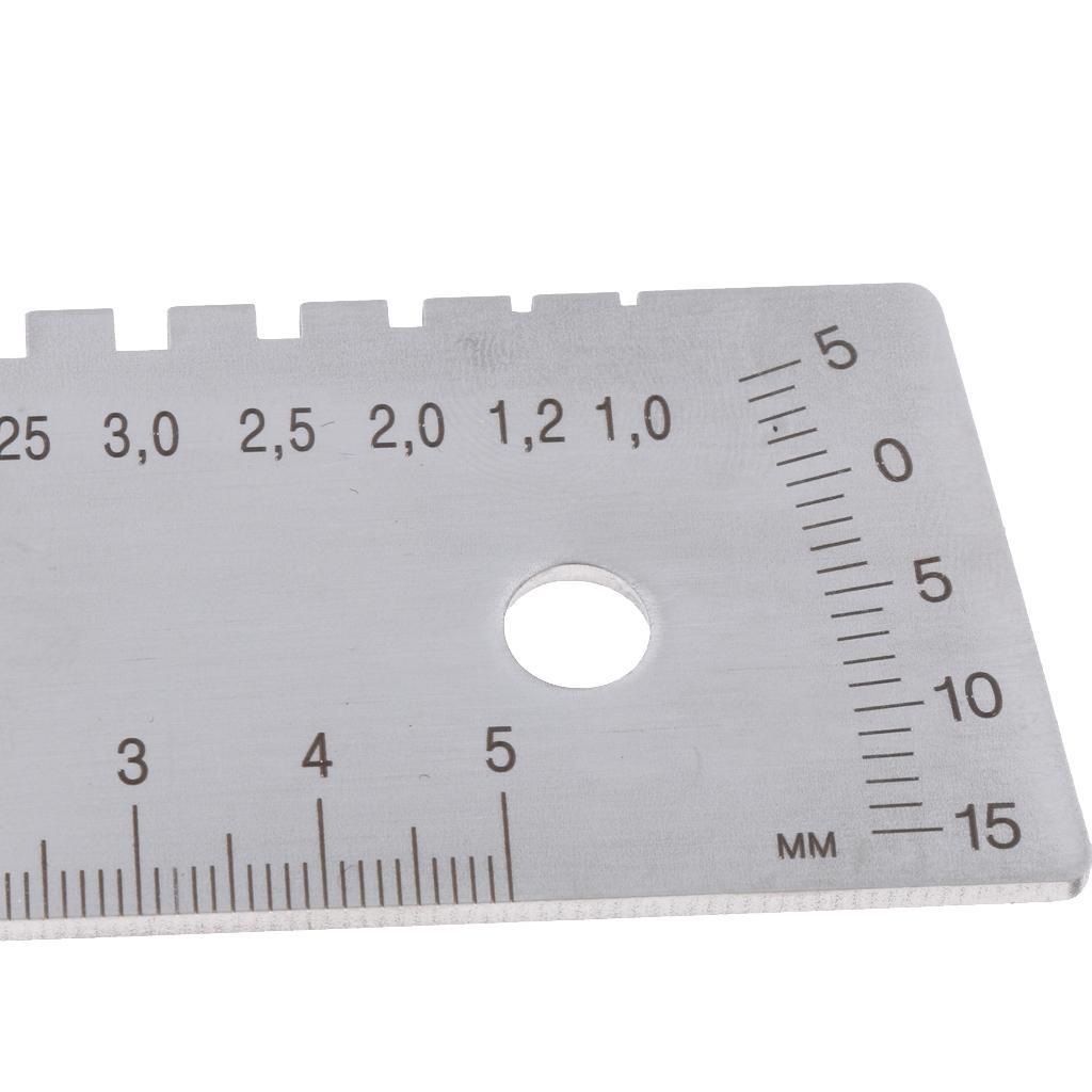 Universal Welding Gauge Stainless Steel Internal HI-LO Gauge Inspection