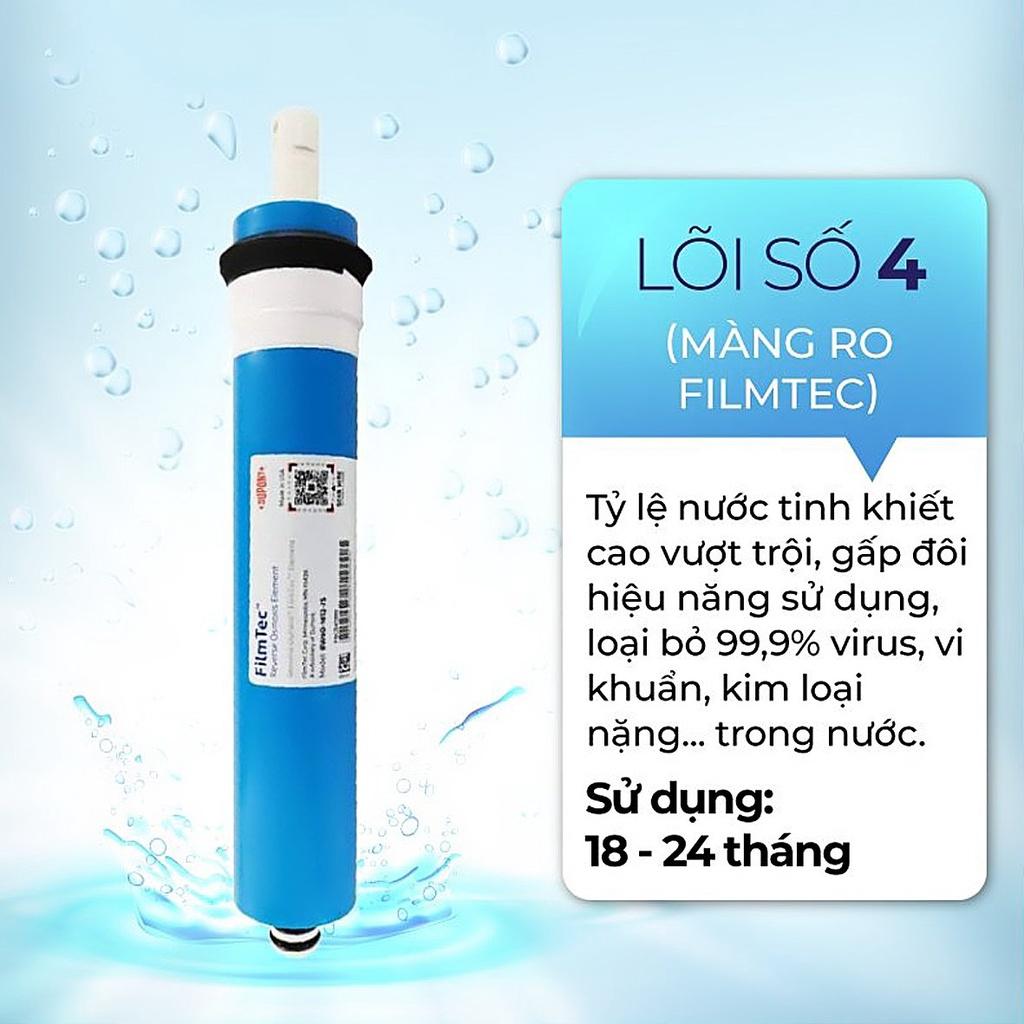 Hình ảnh Combo 05 Lõi lọc nước công nghệ R.O số 1, 2, 3, 4, 5 dùng cho máy lọc nước treo tường, để bàn, gầm bếp. - Hàng chính hãng