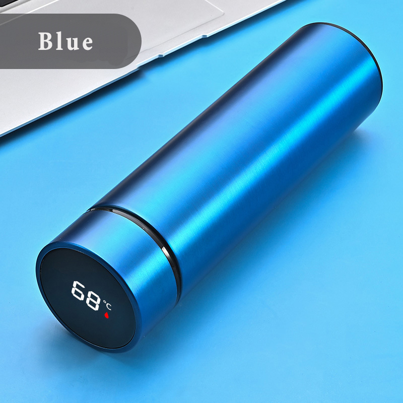 500Ml Inox Thông Minh Giữ Nhiệt Màn Hình Hiển Thị Nhiệt Độ Thông Minh Nước Hút Chân Không Bình Bình Nước Dễ Thương Cho Bé Gái 2021