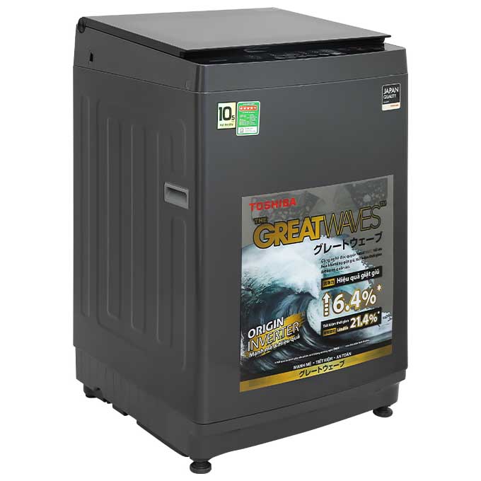 Máy giặt Toshiba Inverter 10.5 kg AW-DUK1150HV lồng đứng-Hàng chính hãng - Giao tại HN và 1 số tỉnh toàn quốc