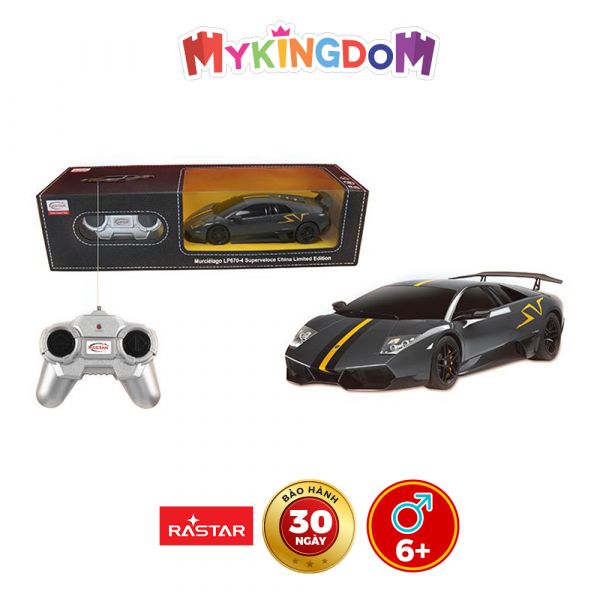 Xe điều khiển Rastar 1:24 Murcielago LP670-4 Limited Edition