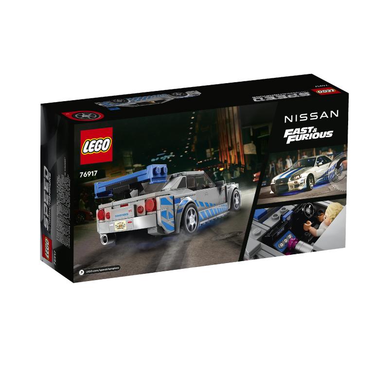 Đồ Chơi Lắp Ráp LEGO Speed Champion Siêu Xe Nissan Skylight 76917 (319 chi tiết)