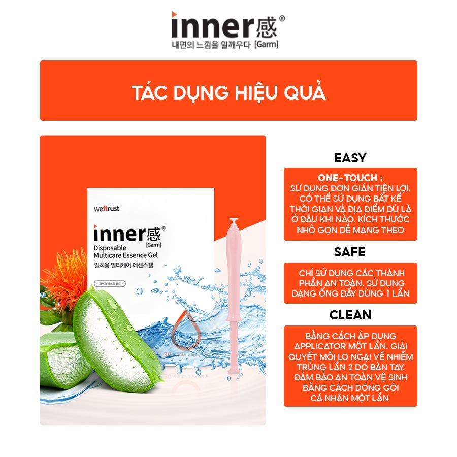 Gel Dưỡng Cô Bé WETTRUST INNERGARM Disposable Multicare Essence Gel 1,7g x 60 Ống