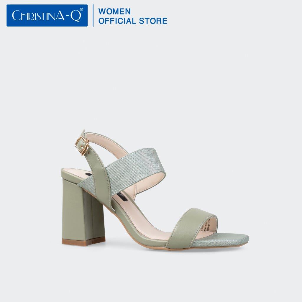 Giày Sandals Nữ Gót Trụ ChristinA-Q XDN291