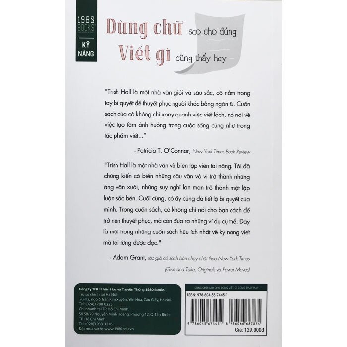 Dùng Chữ Sao Cho Đúng Viết Gì Cũng Thấy Hay