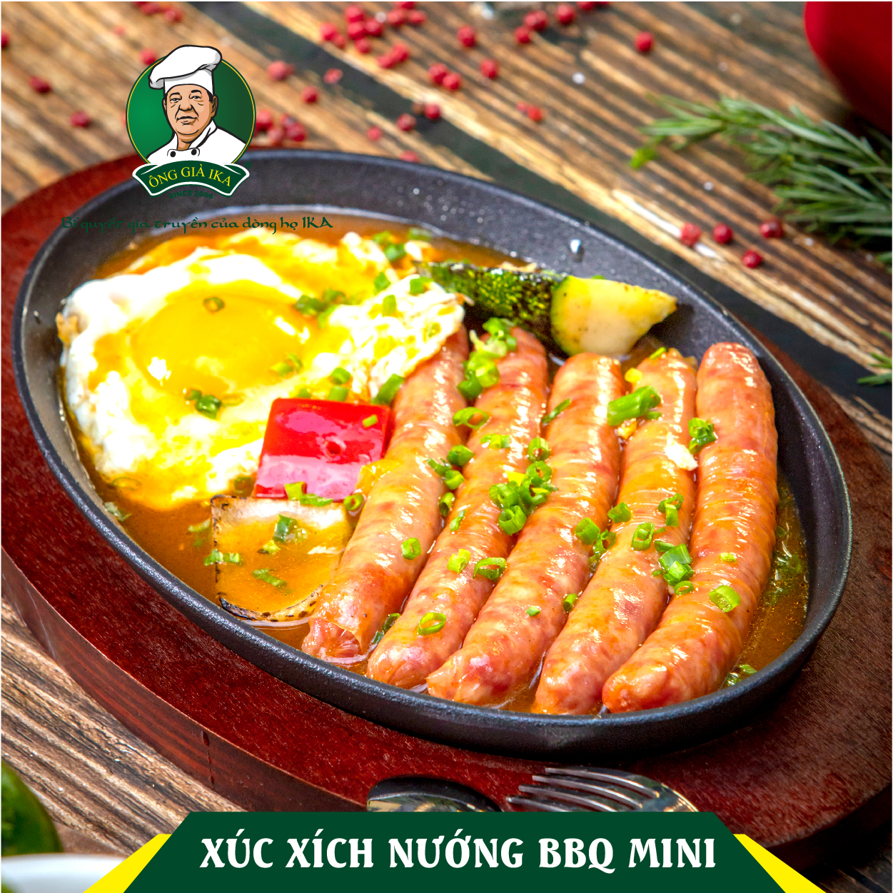 Xúc xích Nướng BBQ 300g