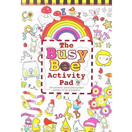 The Busy Bee Activity Pad - Girls