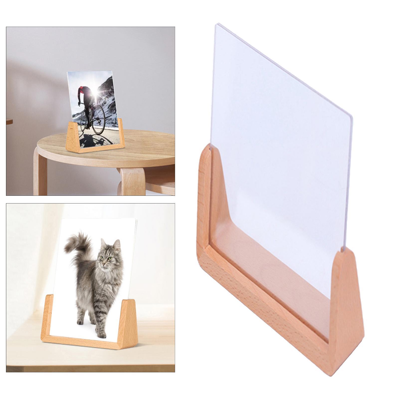 Photo Frame Display 5/6/7inch Double Sided Picture Frames 8.9x12.7cm