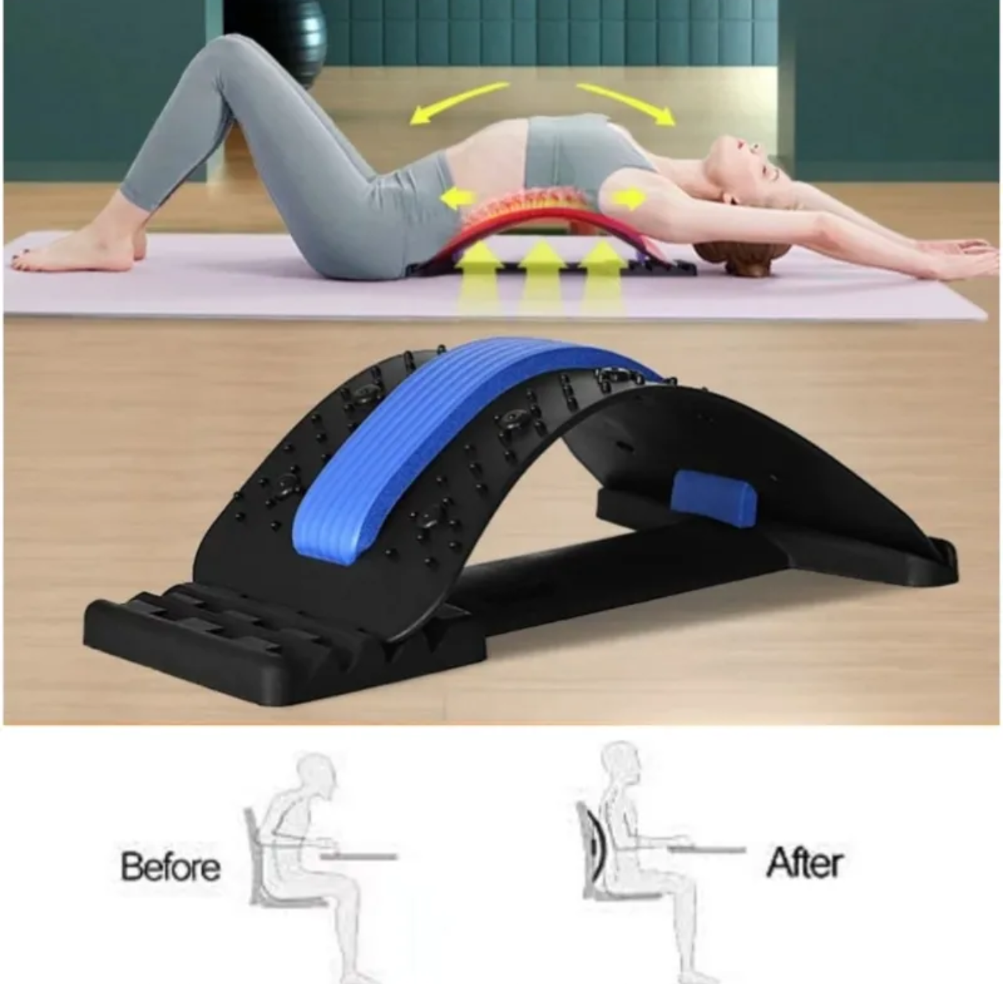 THIẾT BỊ DỤNG CỤ TẬP MASSAGE NẮN CHỈNH CỘT SỐNG THOÁT VỊ ĐĨA ĐỆM TẠI NHÀ HÀNG CHUẨN