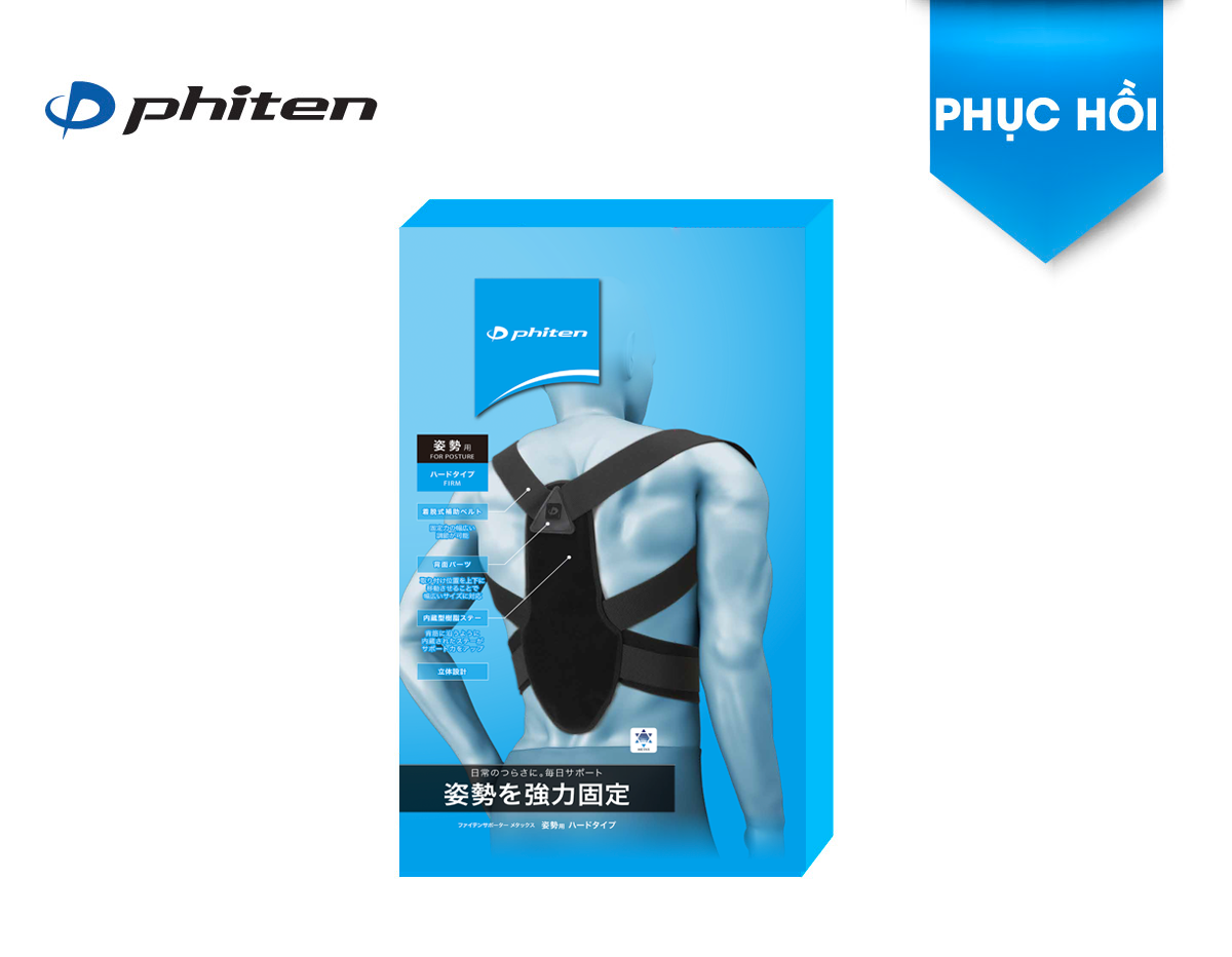 Đai Định Hình Lưng Phiten Metax Supporter Firm XAP00960
