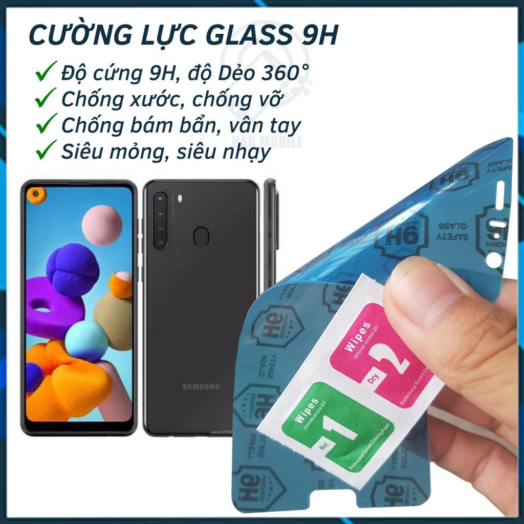 Dán cường lực dẻo nano dành cho Samsung A21