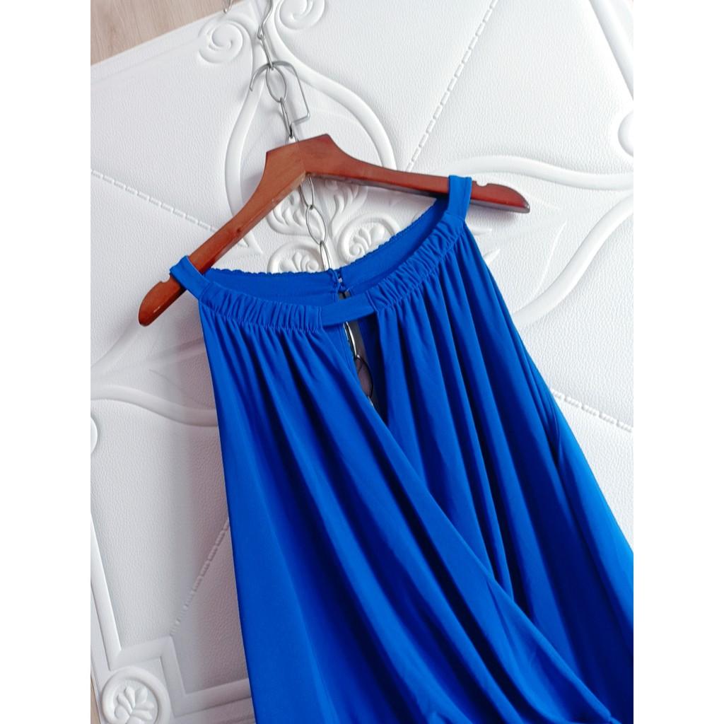 đầm maxi dự tiệc-đi biển 50-100kg(ms: MX763