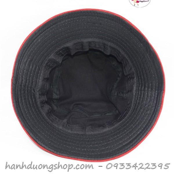 Nón bucket nữ thời trang không thêu logo với chất liệu vải cotton thoáng mát dễ thấm hút mồ hôi